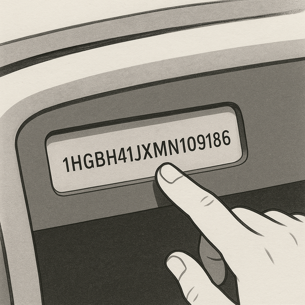 Cómo Leer el Número VIN