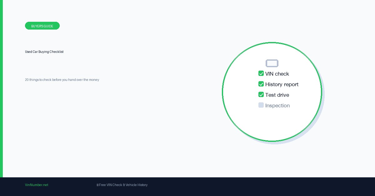 20 Things to Check Before You Buy