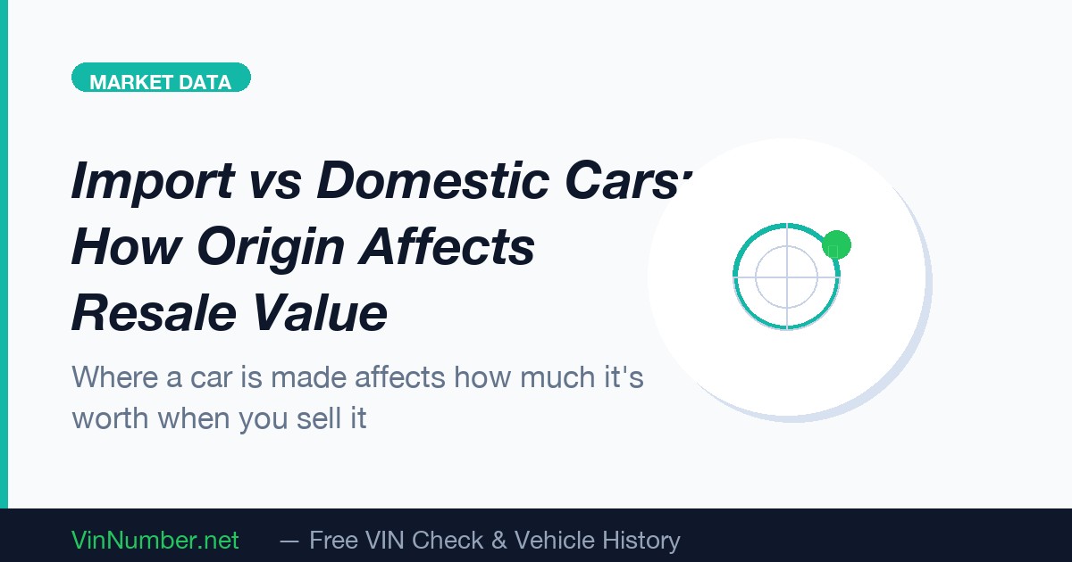 How Country of Origin Affects Resale Value