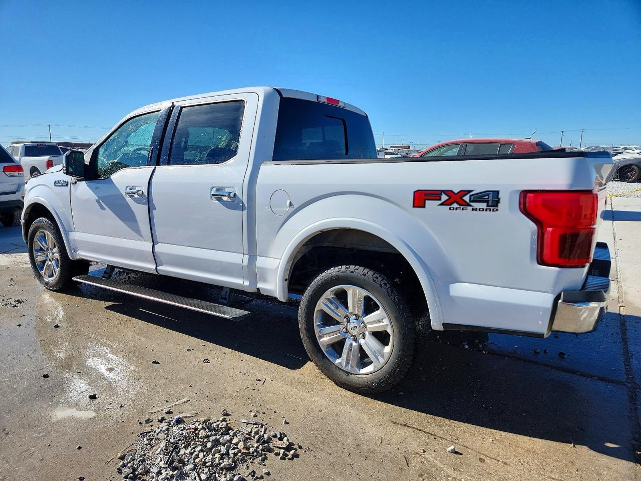 Exterior rear view — driver side