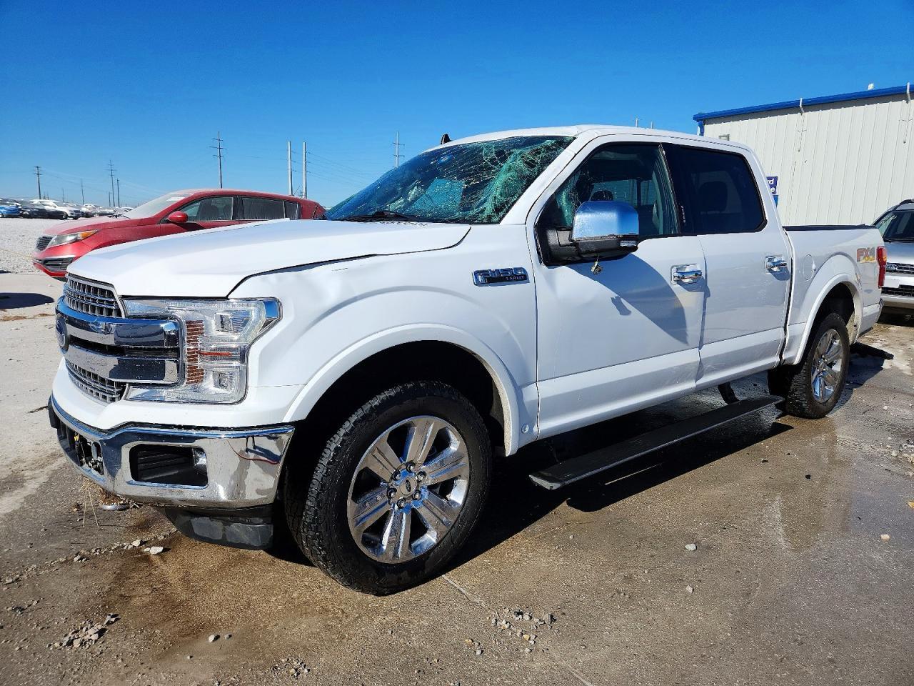 Exterior front — quarter panel damage