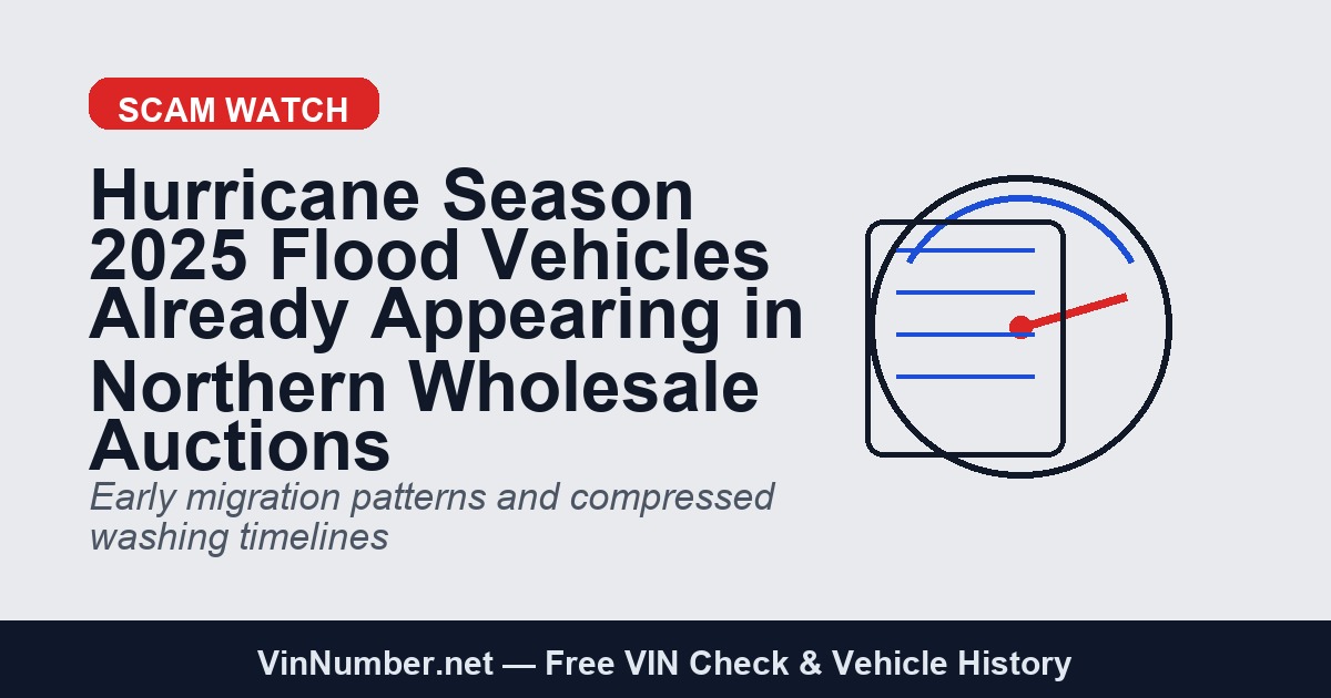 Hurricane Season 2025 Flood Vehicles