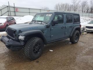 Jeep Wrangler at auction