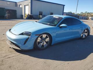 Porsche Taycan at auction