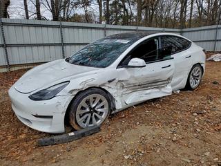 Tesla Model 3 at auction