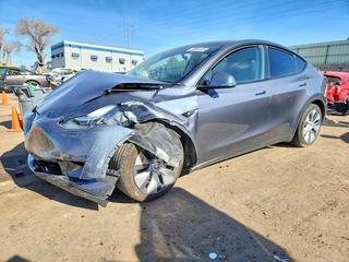 Tesla Model Y at auction