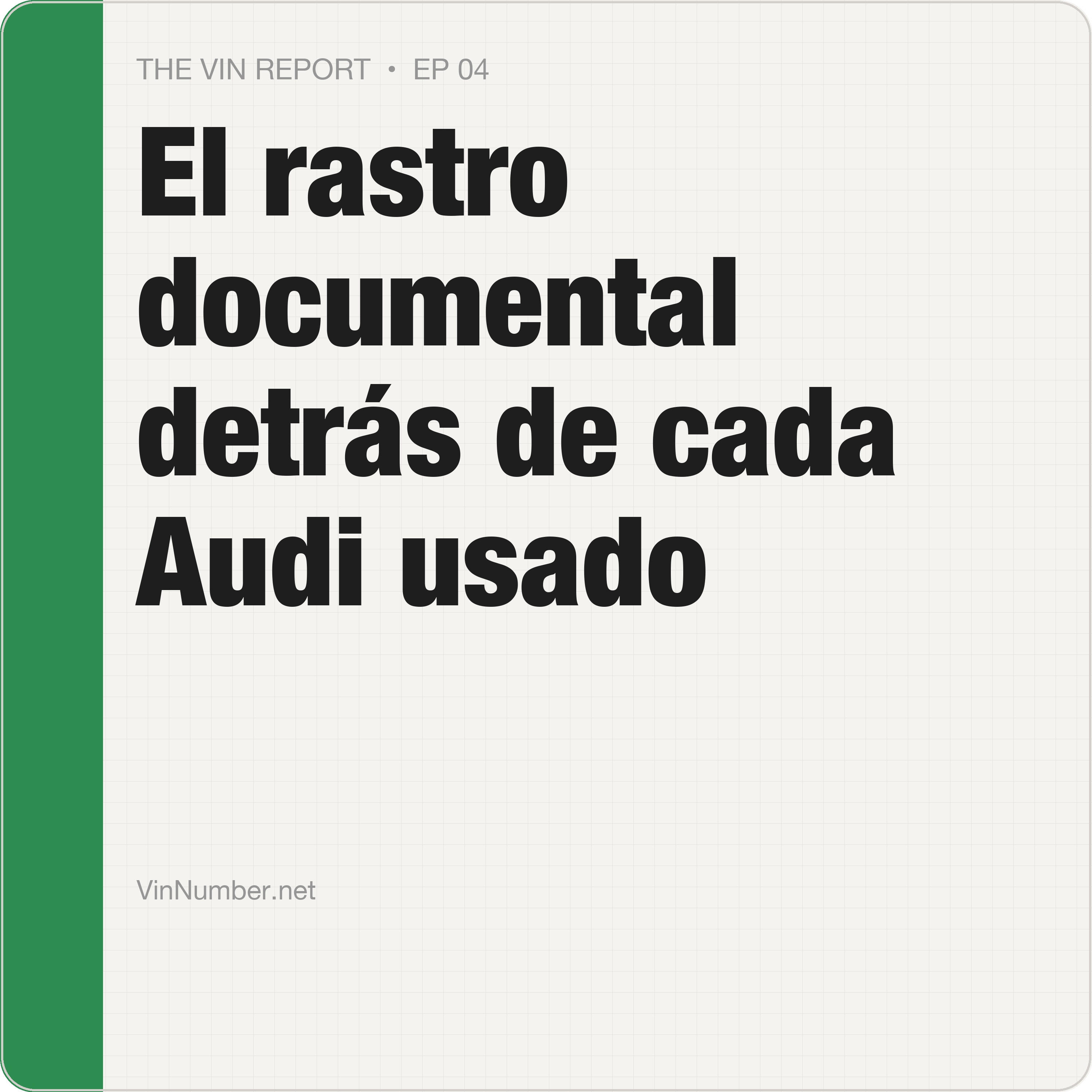 Portada de The VIN Report en Español