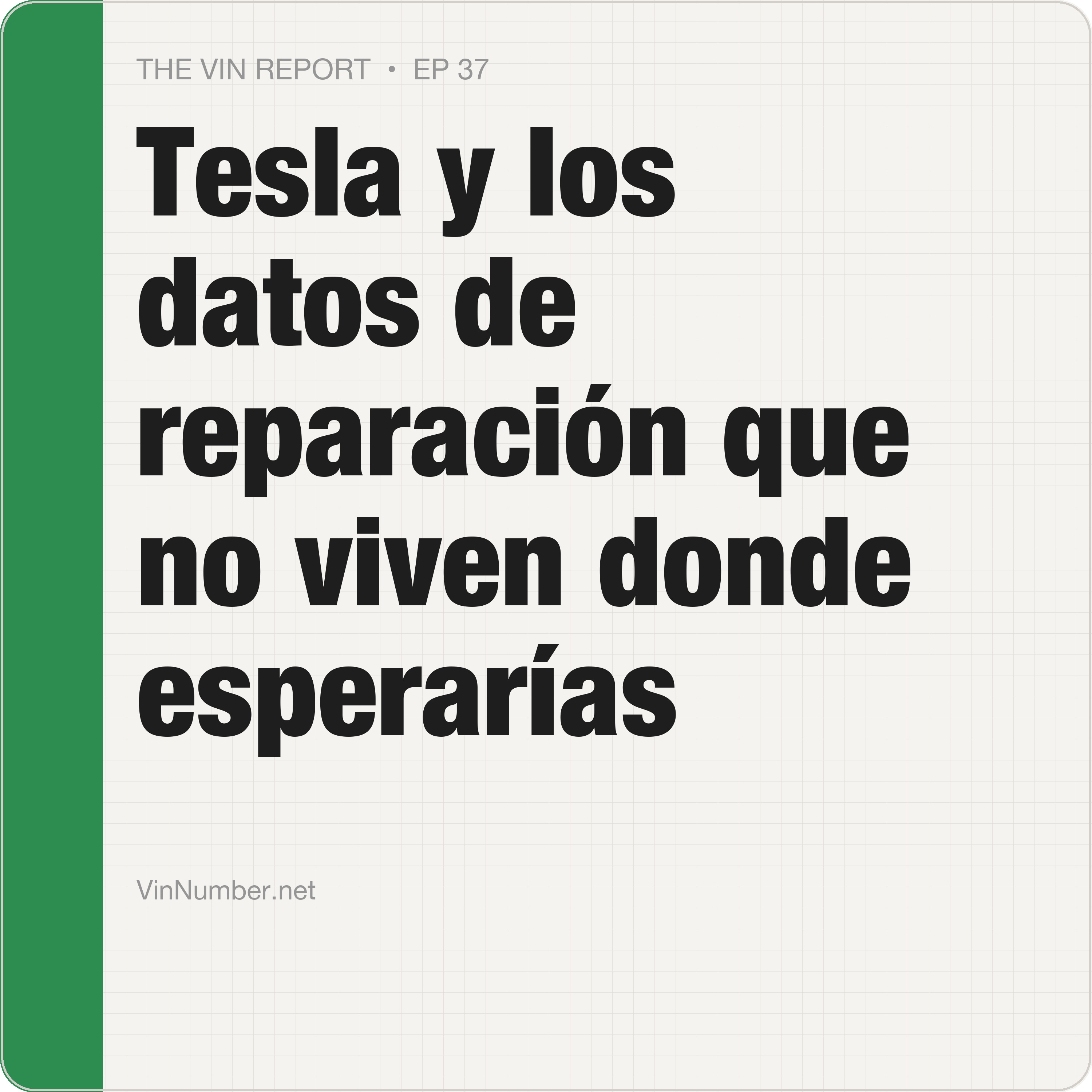Portada de The VIN Report en Español