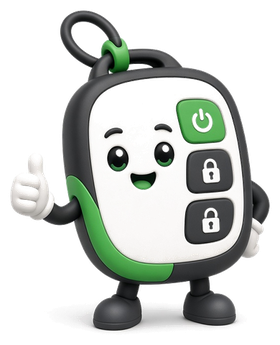 Vinny the key-fob mascot